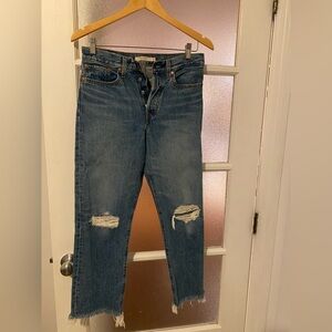 Levi's Blue Women's Jeans wedgie straight size 27